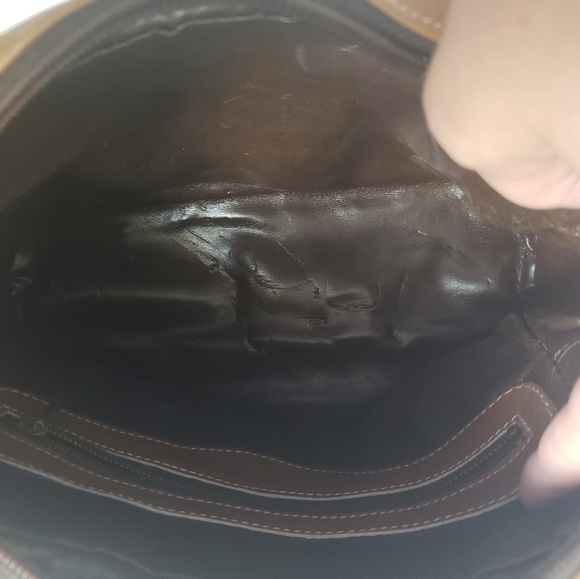 Aldana Made in Italy Leather Shoulder Camera Bag P - Picture 10 of 11